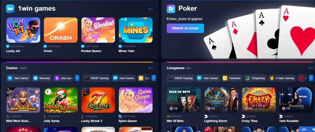 jeux-1024x431 Avis 1Win Casino Crypto : Bonus +500% sur le dépôt | 2025