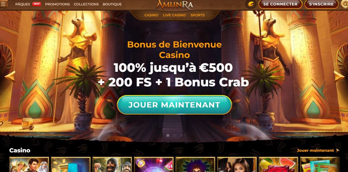 amunra casino accueil
