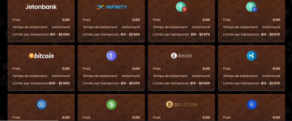paiements-1-1024x425 Avis Amunra Casino Crypto : 100% jusqu’à 500€ + 200FS | 2025