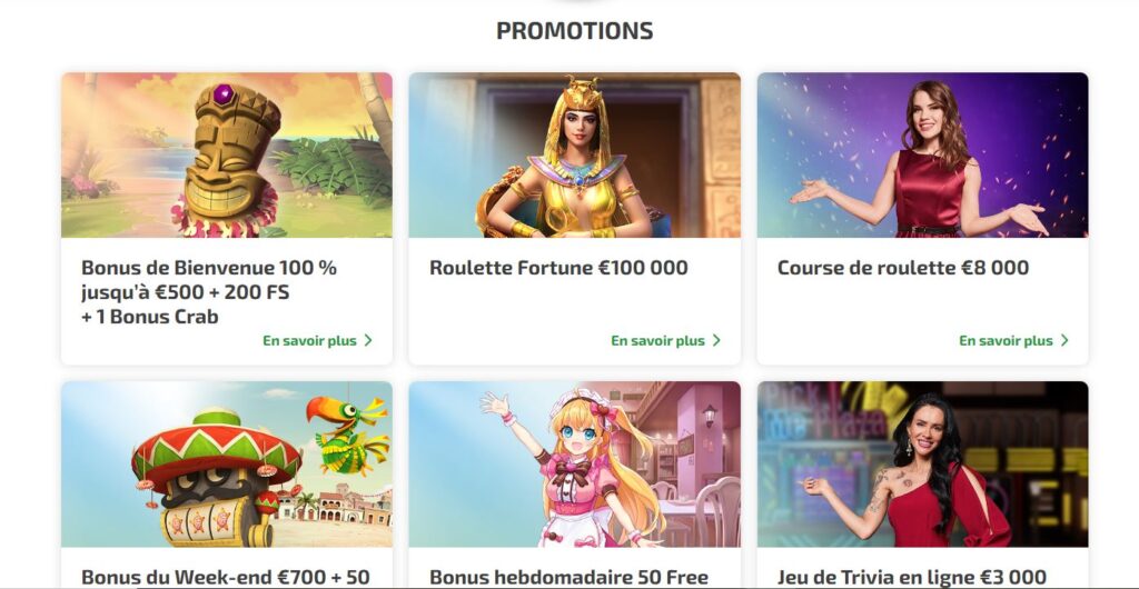 promos-1024x530 Avis Boaboa Casino Crypto : Jusqu’à 500 € + 200 FS | 2025