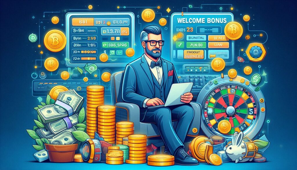 welcom3-1024x585 Bonus de Bienvenue sur les Bookmakers Crypto : Guide Complet