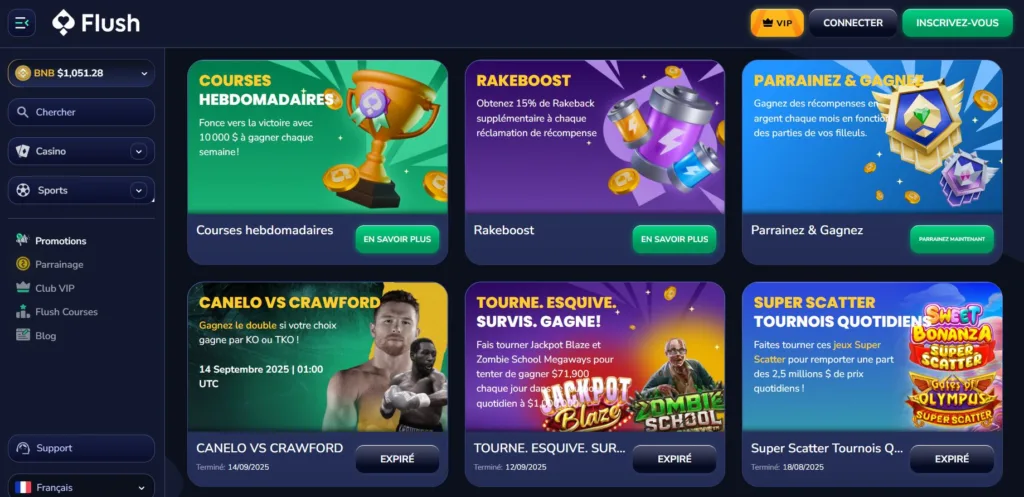 1-promos-1024x497 Flush Casino Avis 2025 : Bonus jusqu’à 150 % au 1er dépôt