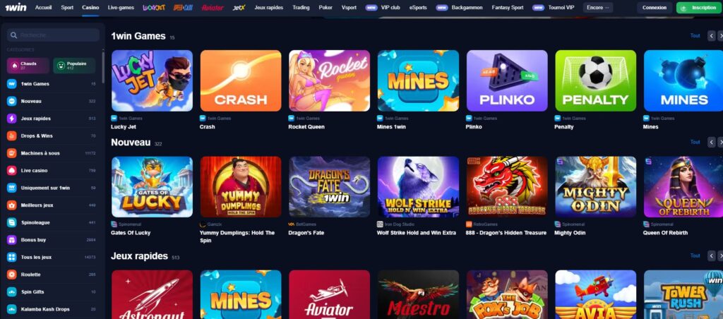 1win-sports-casino-1024x452 Avis 1Win Sports : Test Complet du Bookmaker + Bonus 500 %
