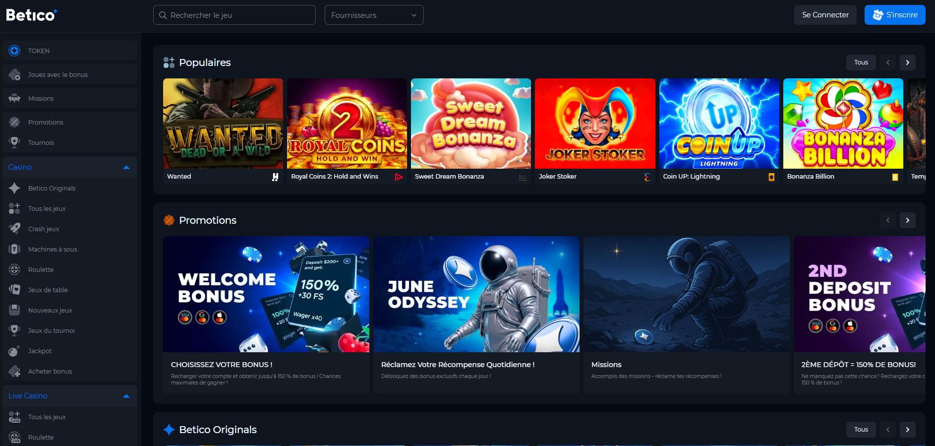 Betico casino