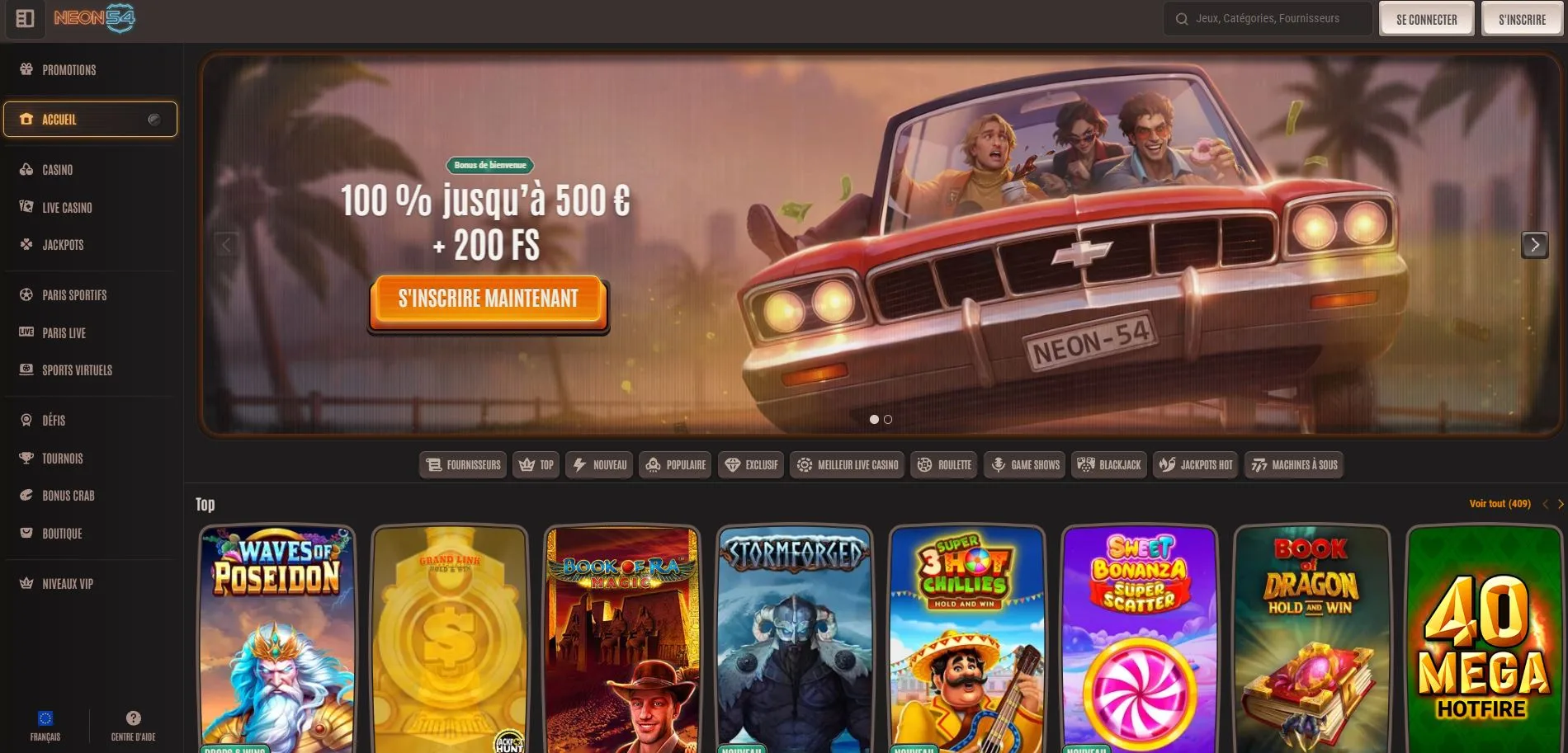 Neon54 casino