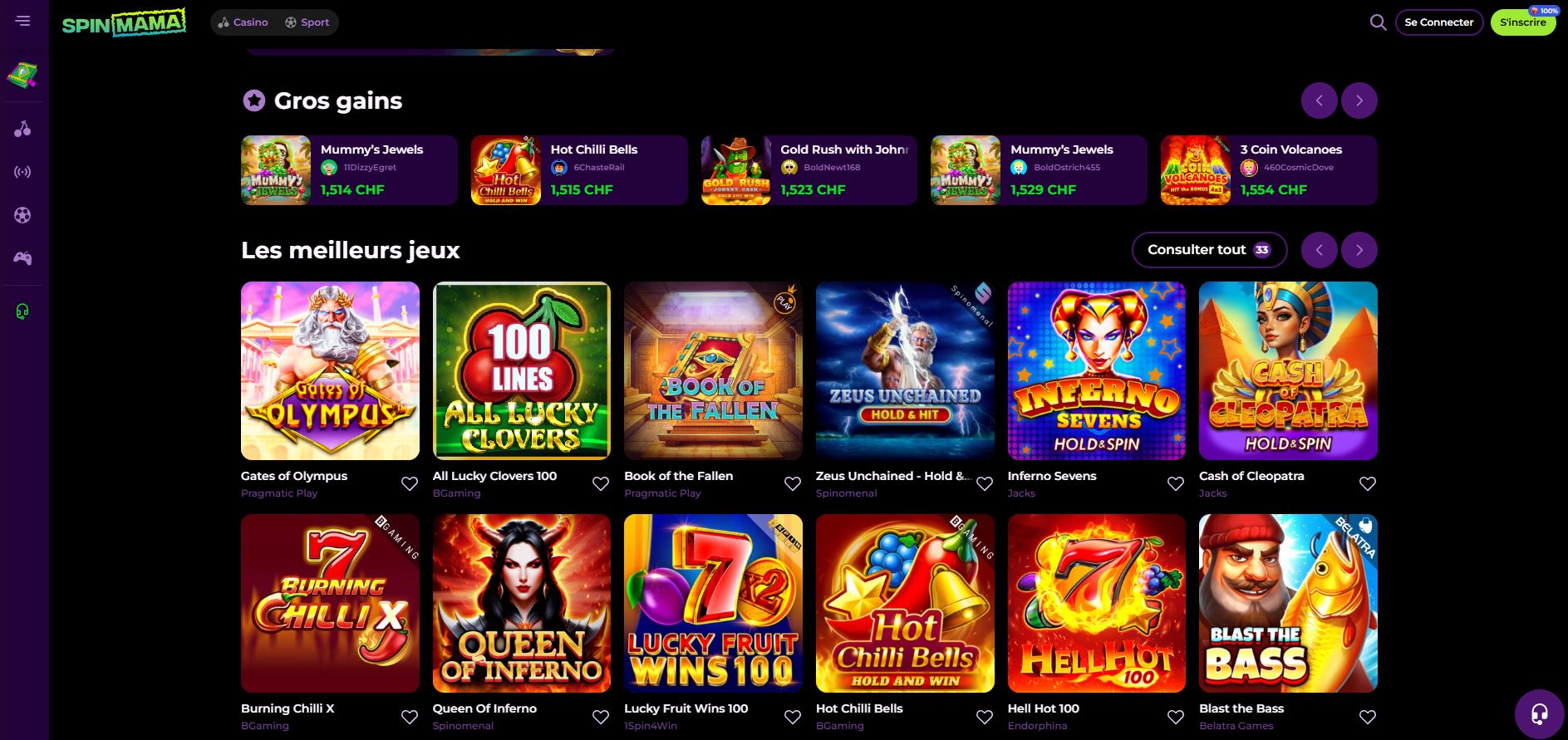 spinmama casino