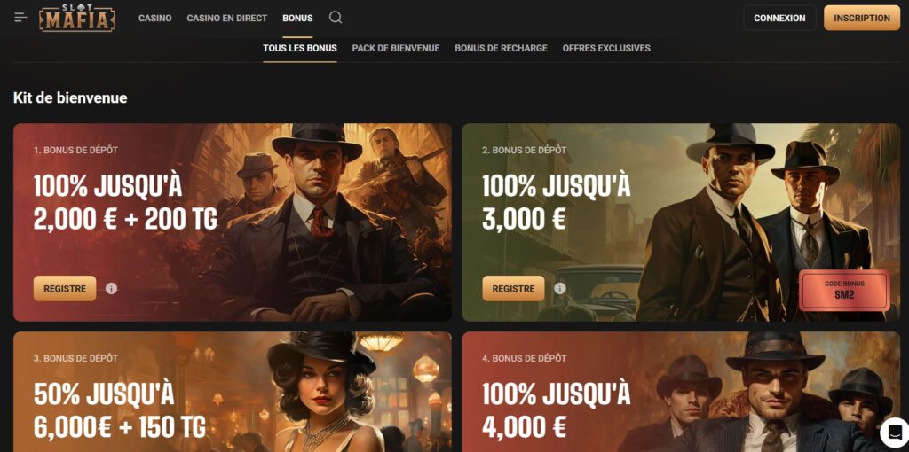 bonus-1-1024x510 Avis Slot Mafia Casino Crypto : Bonus 15000€ + 350FS | 2025