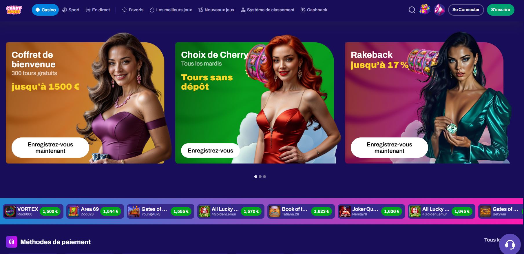 Candy Spinz casino