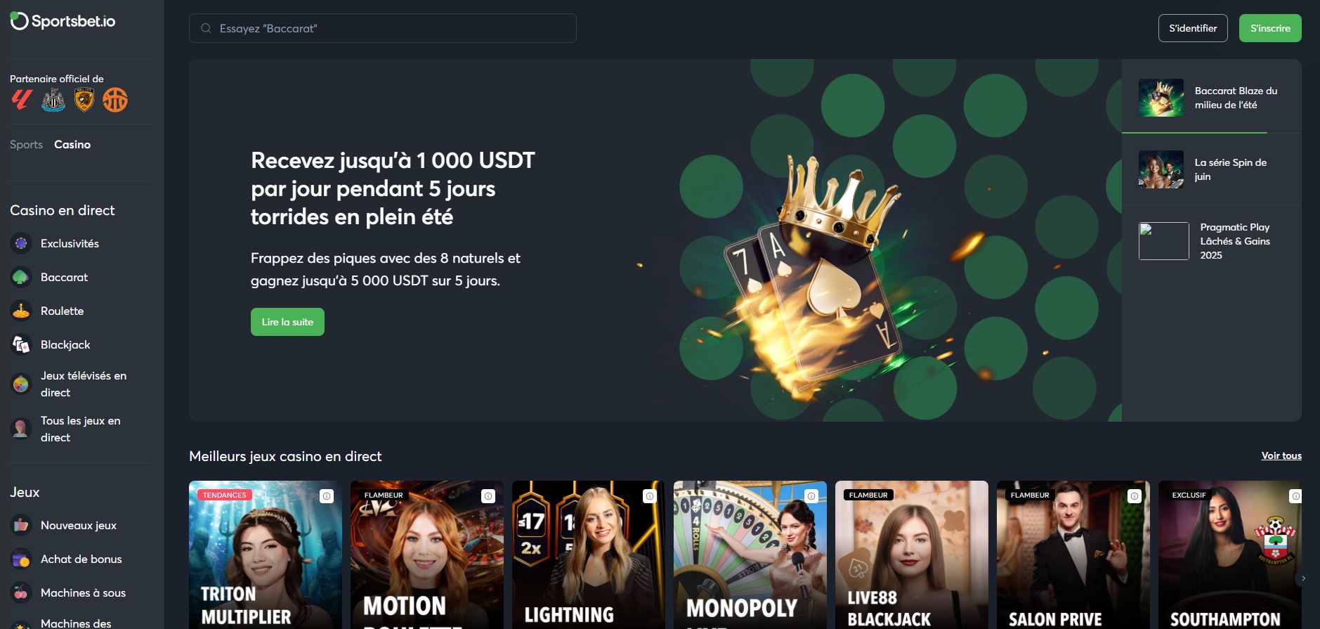 Sportsbet.io casino