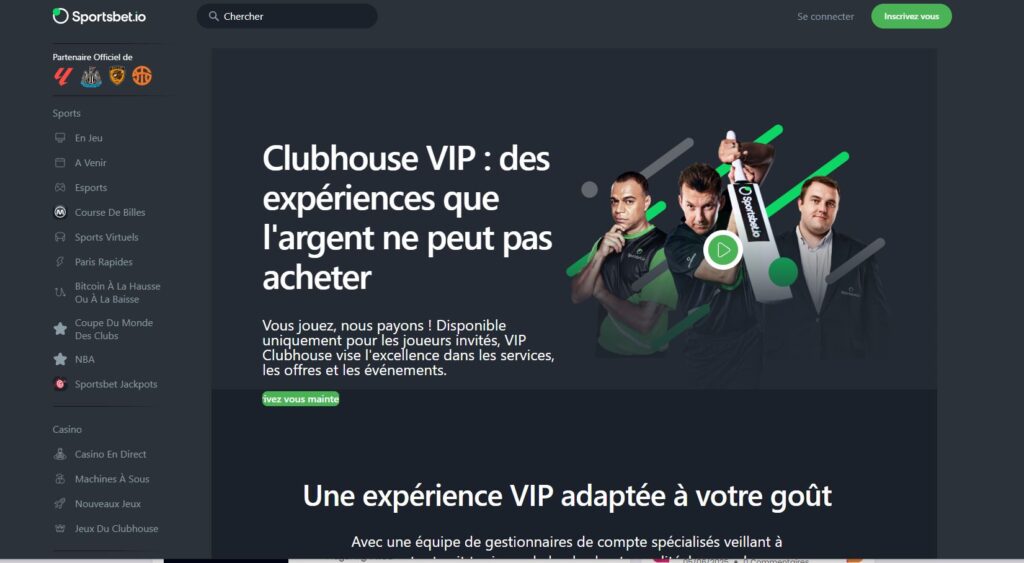 vip-4-1024x563 Avis Sportsbet.io Casino Crypto : Jusqu’à 300 USDT | 2025