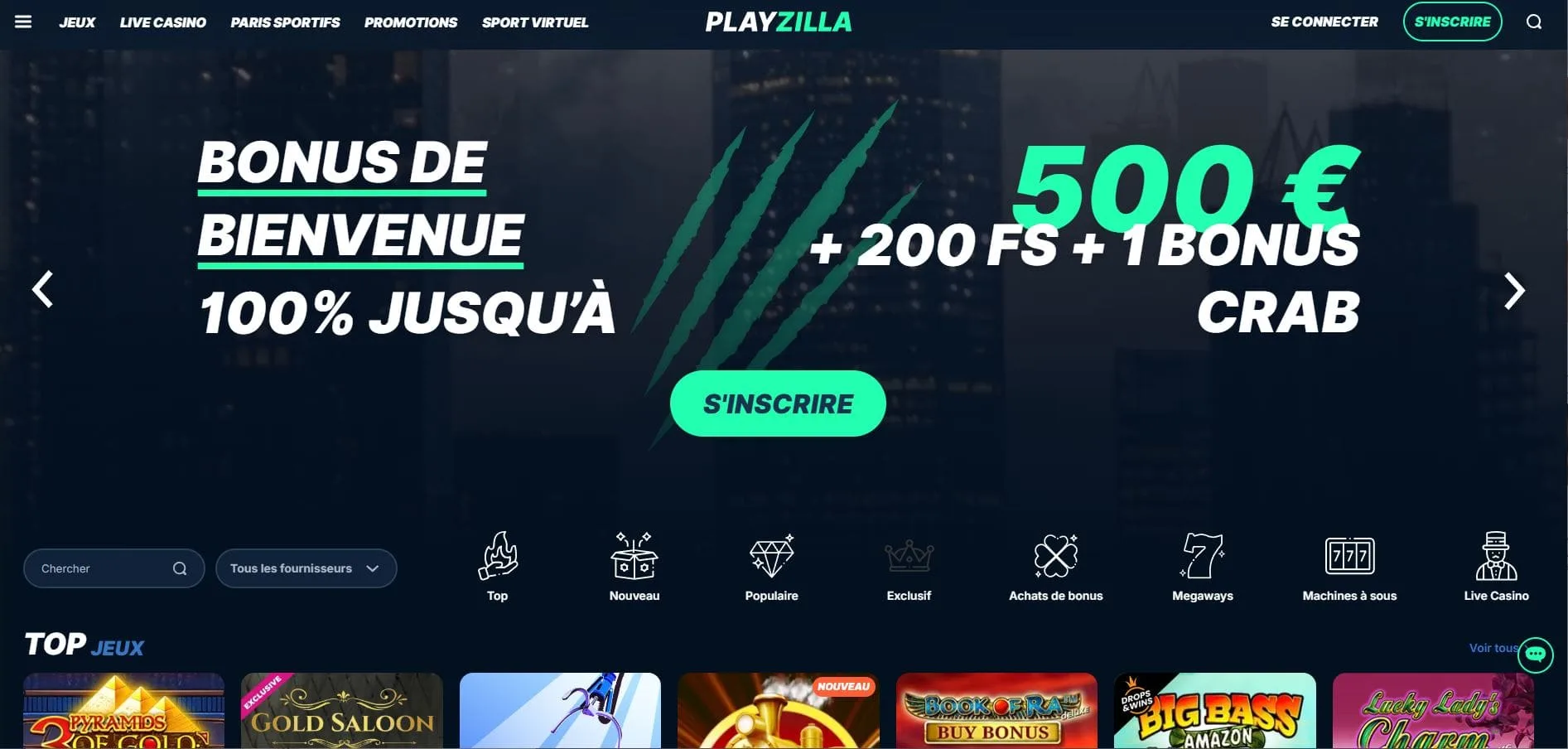 Playzilla casino