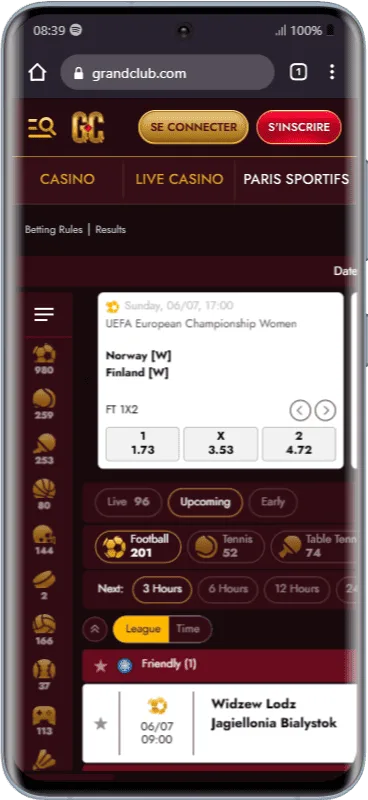 Samsung-Galaxy-S20-grandclub.com_ Grand Club Bookmaker Crypto - Mon Avis Complet en 2025