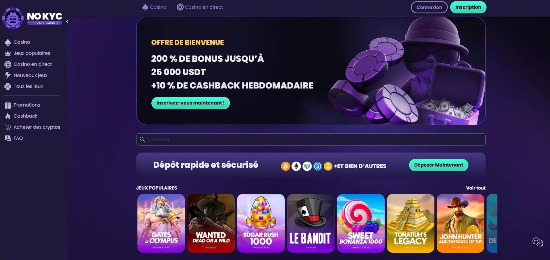 no kyc casino