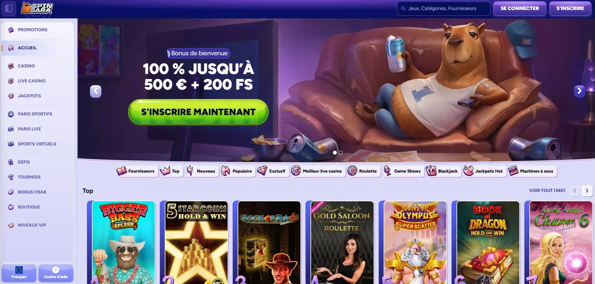 spinbara casino