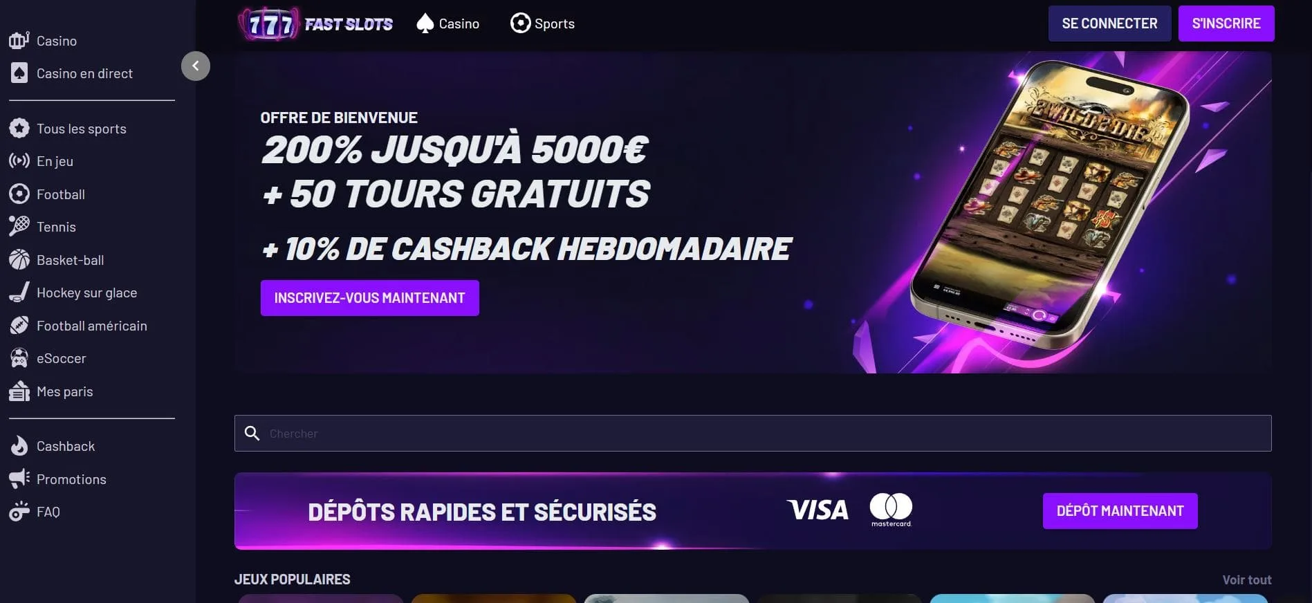 Fast slots casino