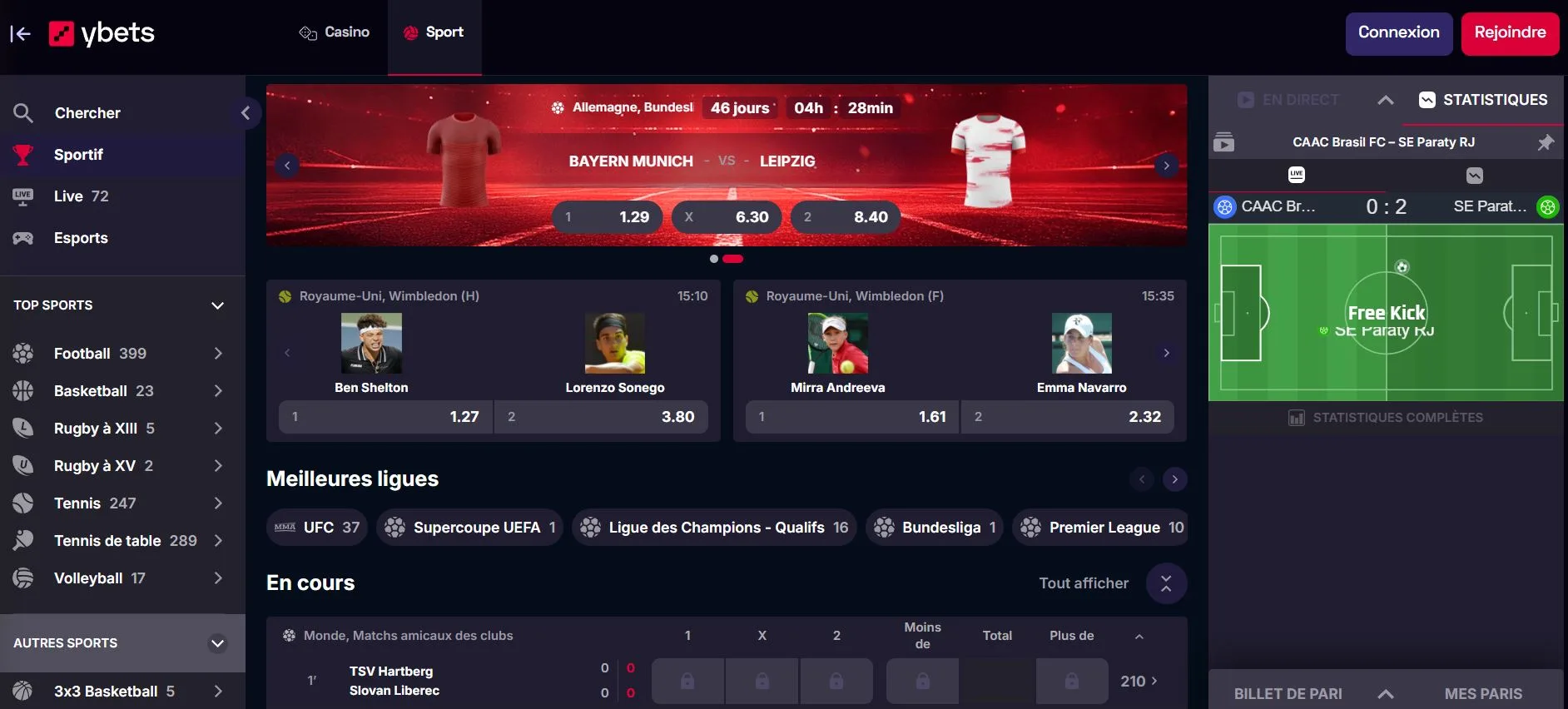ybets bookmaker