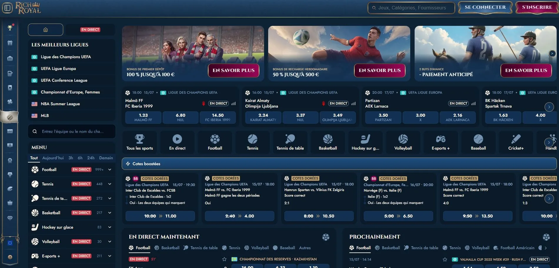 Rich royal bookmaker