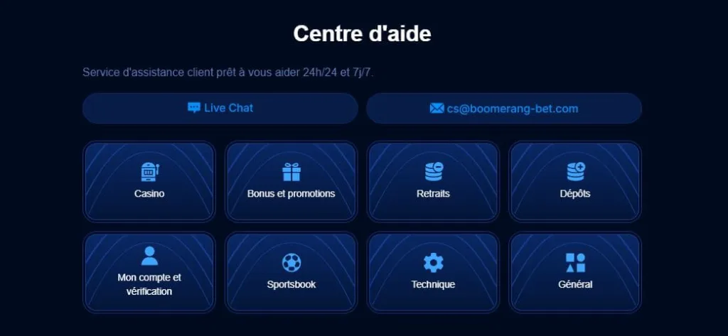 aide-1-1024x473 Boomerang Bet Casino Avis 2025 - Bonus jusqu’à 500€ + 200 FS