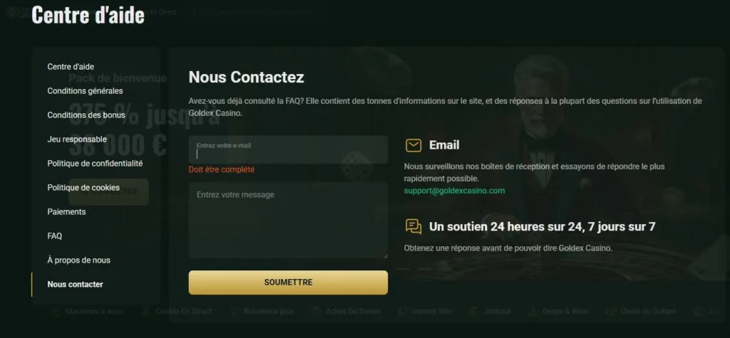 aide-2-1024x475 Goldex Casino Avis 2025 : Bonus jusqu’à 38 000 €/$ + Crypto