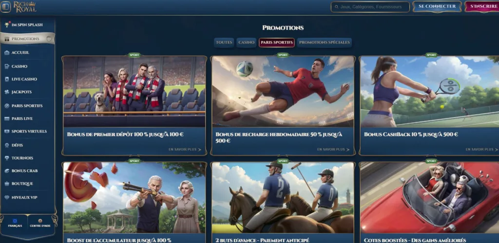 bonus-sports-2-1024x498 Rich Royal Bookmaker Avis 2025 - Test Complet par Mr. Djambo