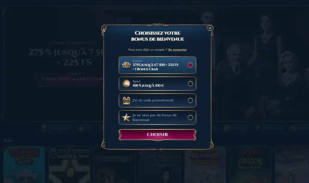 inscription-7-1024x609 Rich Royal Casino Avis 2025 - Bonus jusqu’à 7 500 € + 225 FS