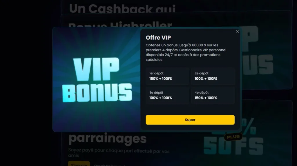 Vip-8-1024x573 Snatch Casino Avis 2025 : Bonus jusqu’à 4 000 € + 325 FS