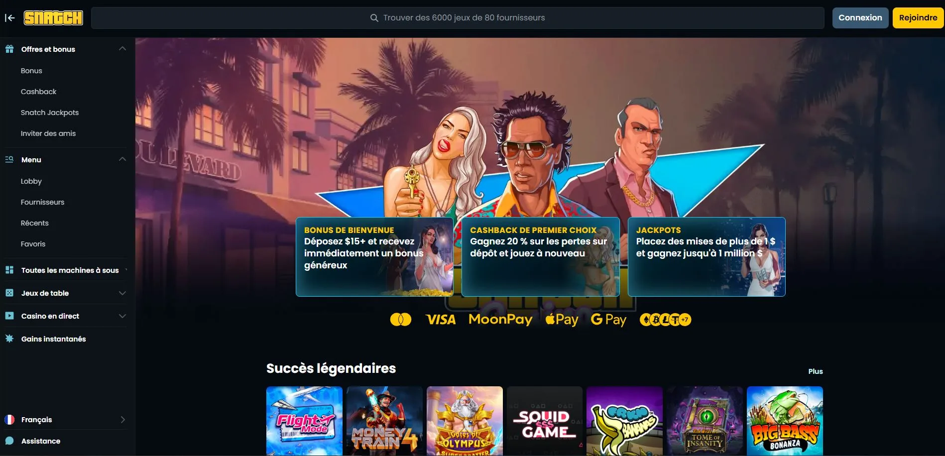 snatch casino