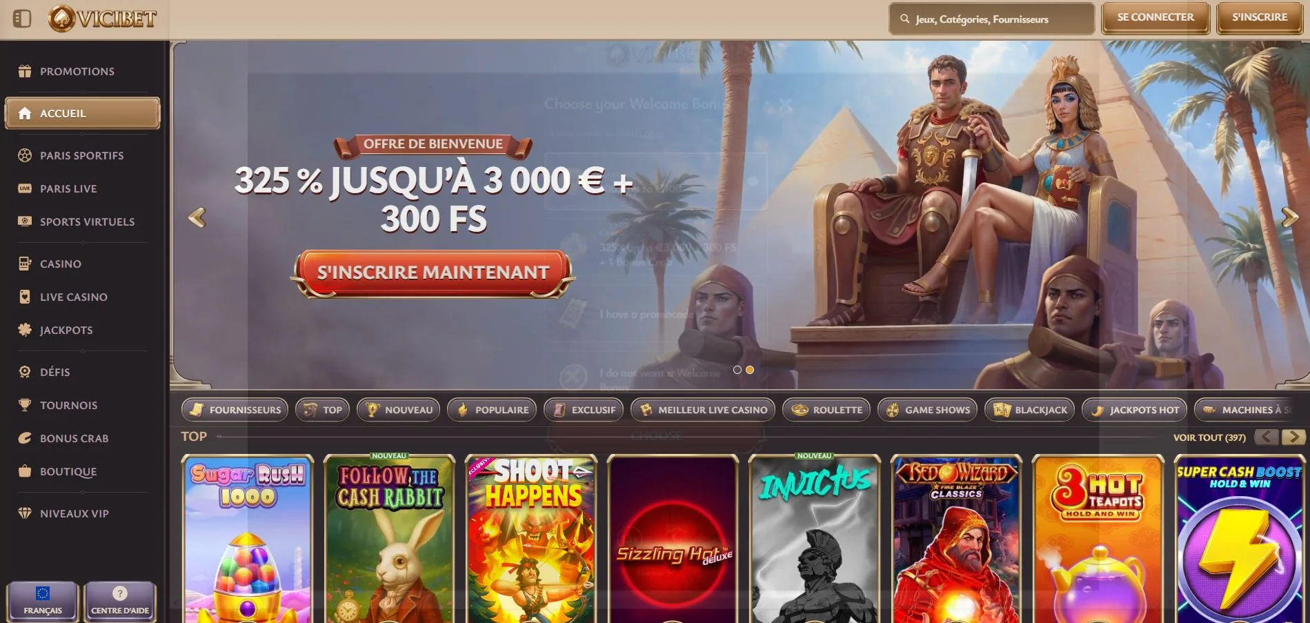 vicibet casino