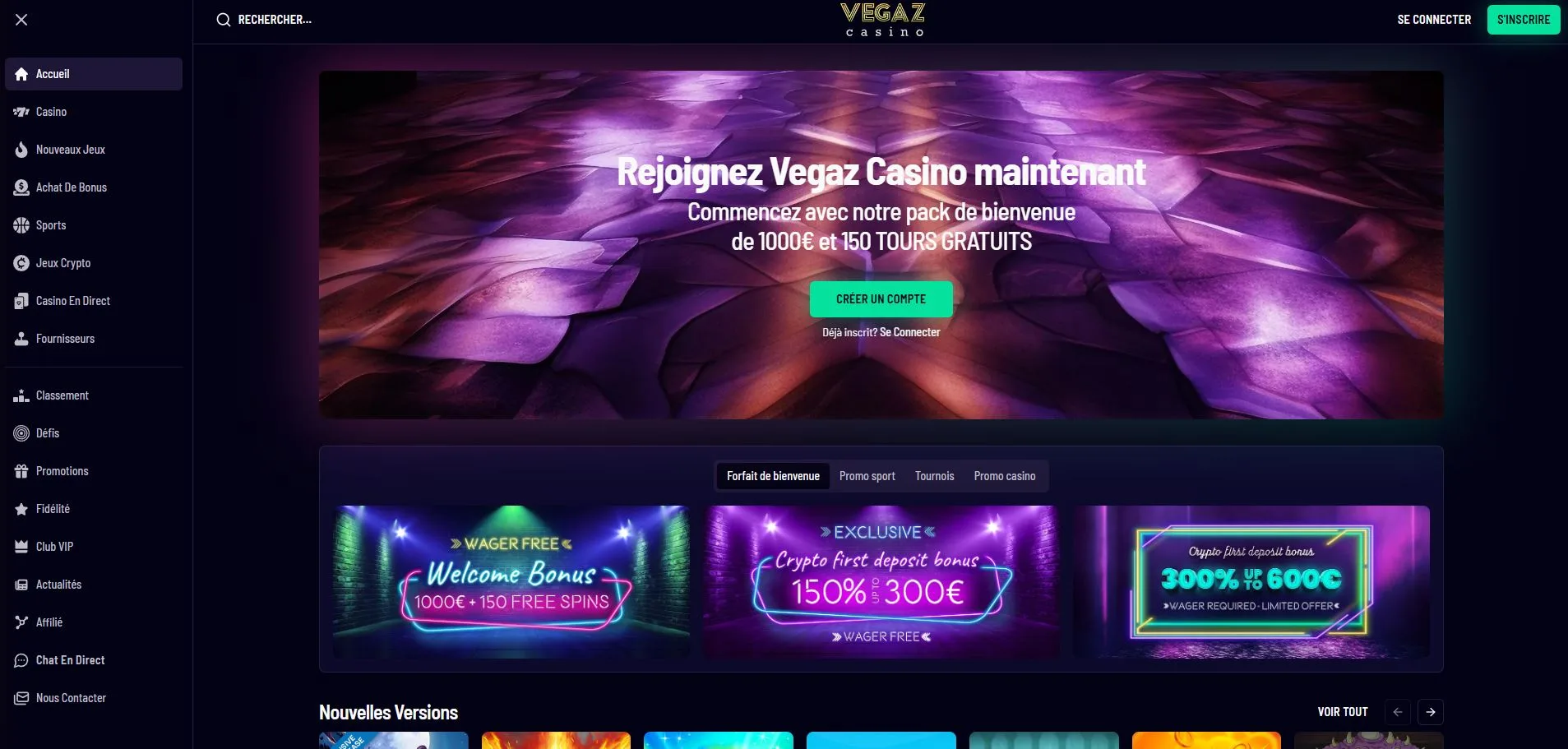 vegaz casino