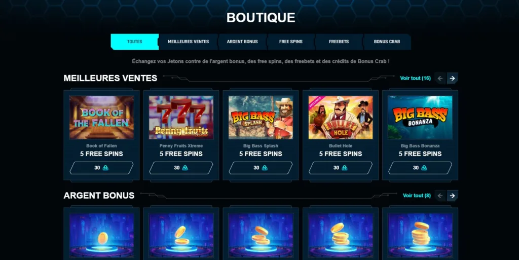 boutique-2-1024x513 Ninlay Casino Avis 2025 - Bonus 500€ + 200FS | Test Complet