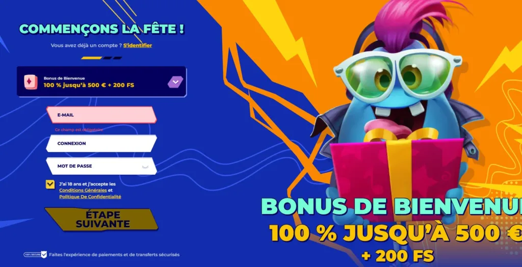 inscription-1024x524 Mr. Pacho Casino Avis 2025 - Bonus jusqu’à 500 € + 200 FS