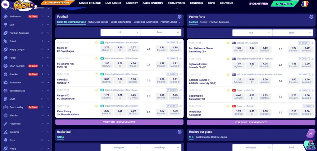 offre-sports-1024x487 Mr. Pacho Bookmaker Avis 2025 : Bonus Sports jusqu’à 100 €