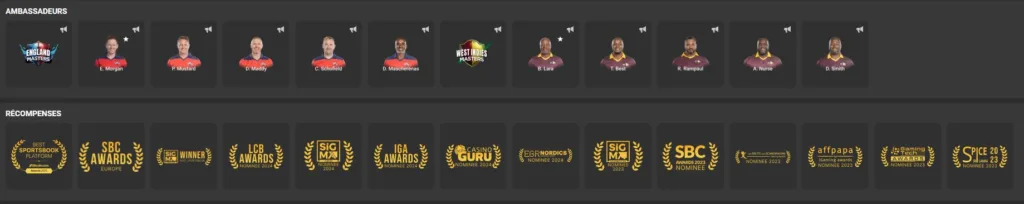 recompenses-1024x204 Mega Pari Casino Avis 2025 | Bonus 1 950€ | Code P. : DJAMBO