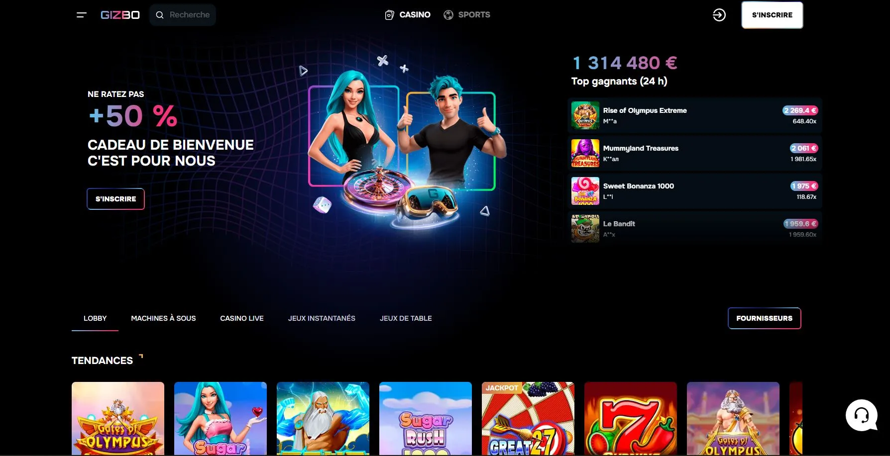 Gizbo casino