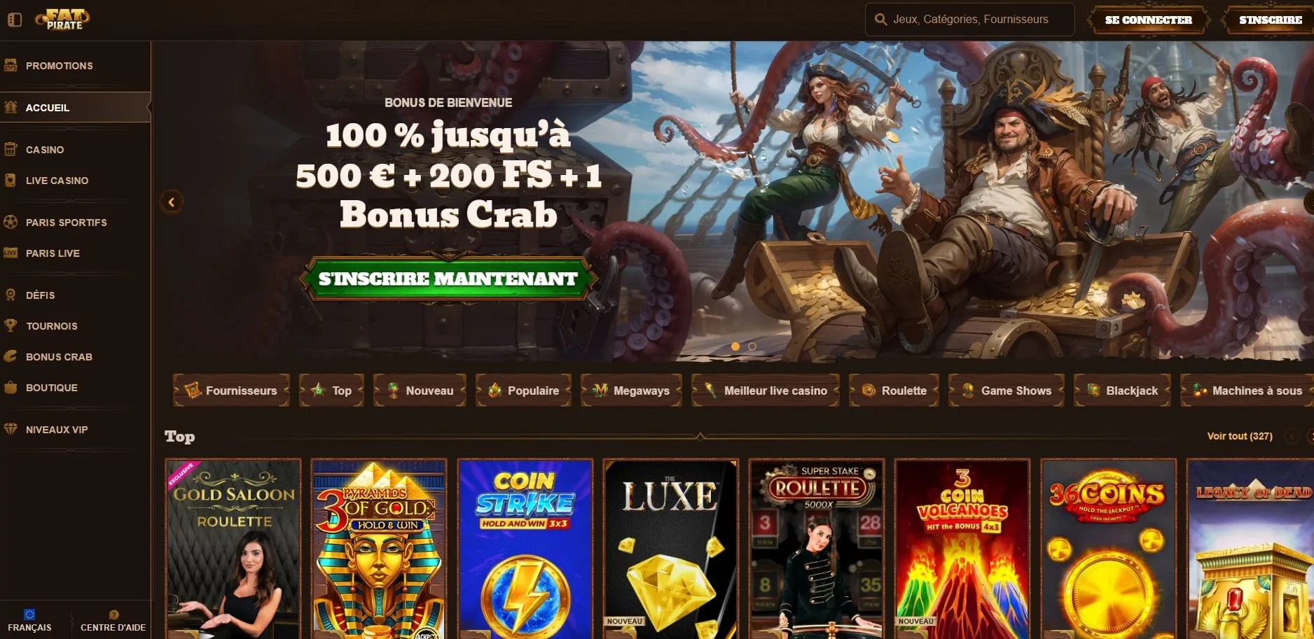 Fatpirate casino