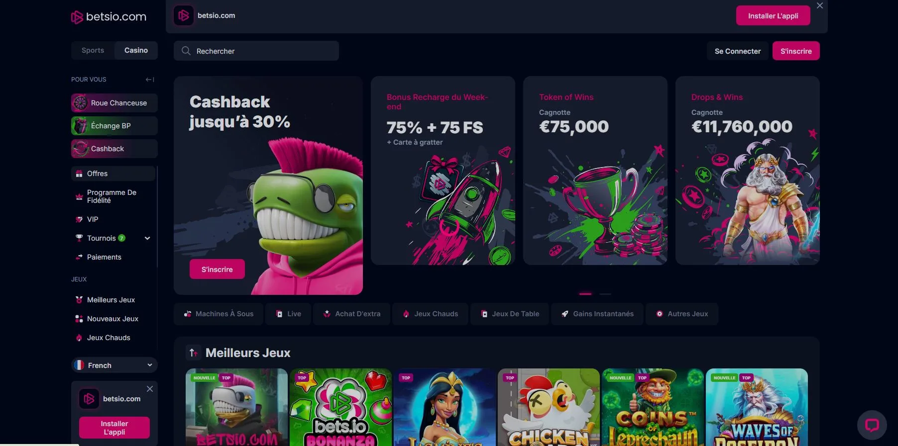 Betsio casino