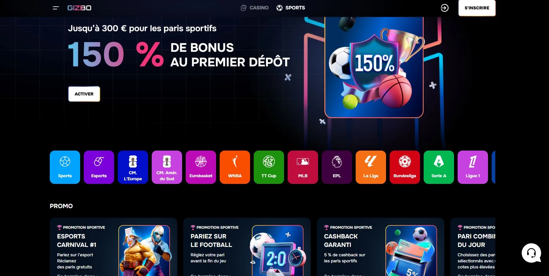 gizbo sportsbook