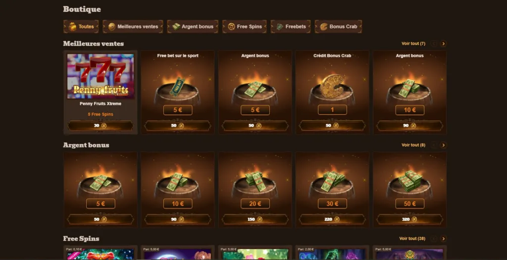 boutique-1024x525 FatPirate Casino Avis 2025 : Ma revue complète et détaillée