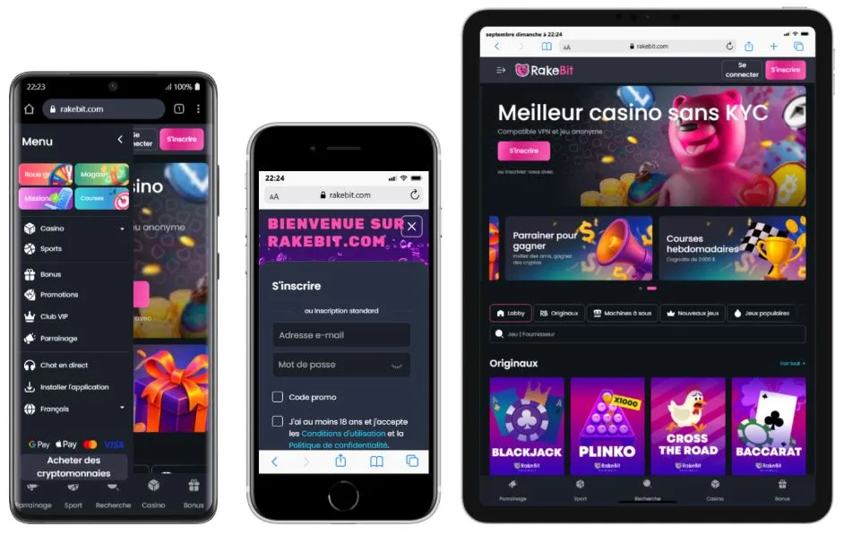 mobile-3 Rakebit Casino Avis 2025 : Bonus jusqu'à 10 000 USDT