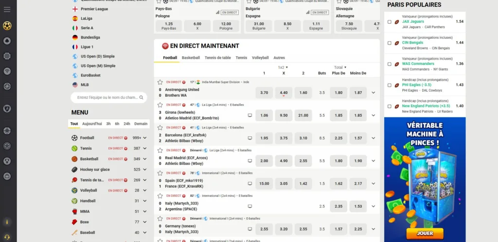 offres-sports-1024x499 Avis FezBet 2025 : Revue complète du Site de Paris Sportifs