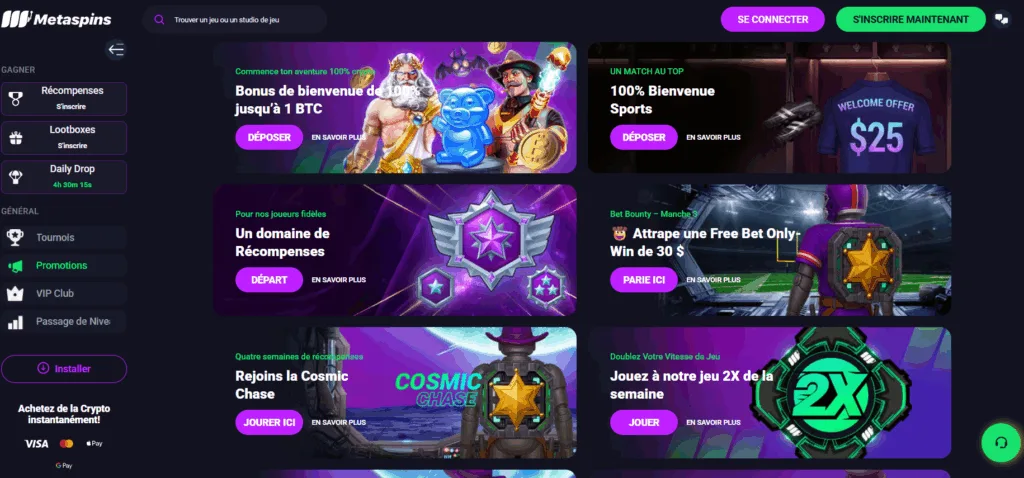 bonus-5-1024x478 Metaspins Casino Avis 2025 | Bonus 100 % jusqu'à 1 BTC