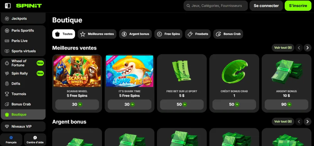 boutique-1-1024x476 Spinit Casino Avis 2025 | Test & Bonus jusqu’à 500€ + 200 FS
