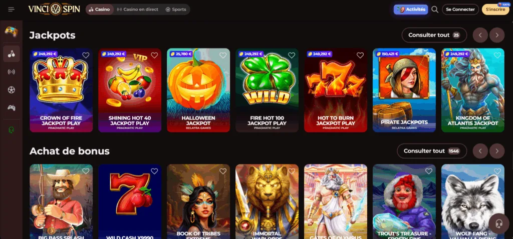 jeux-casino-5-1024x478 VinciSpin Casino 2025 : mon avis sur ce casino crypto