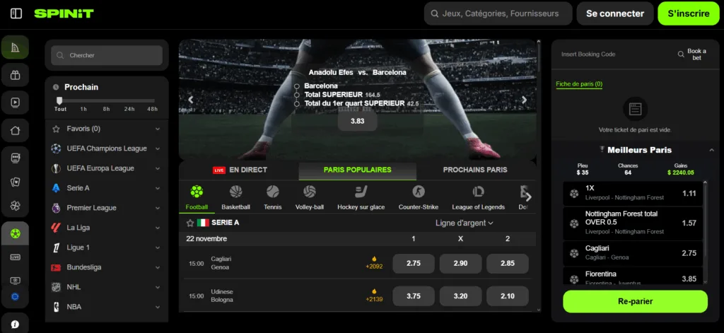 sports-7-1024x471 Spinit Casino Avis 2025 | Test & Bonus jusqu’à 500€ + 200 FS