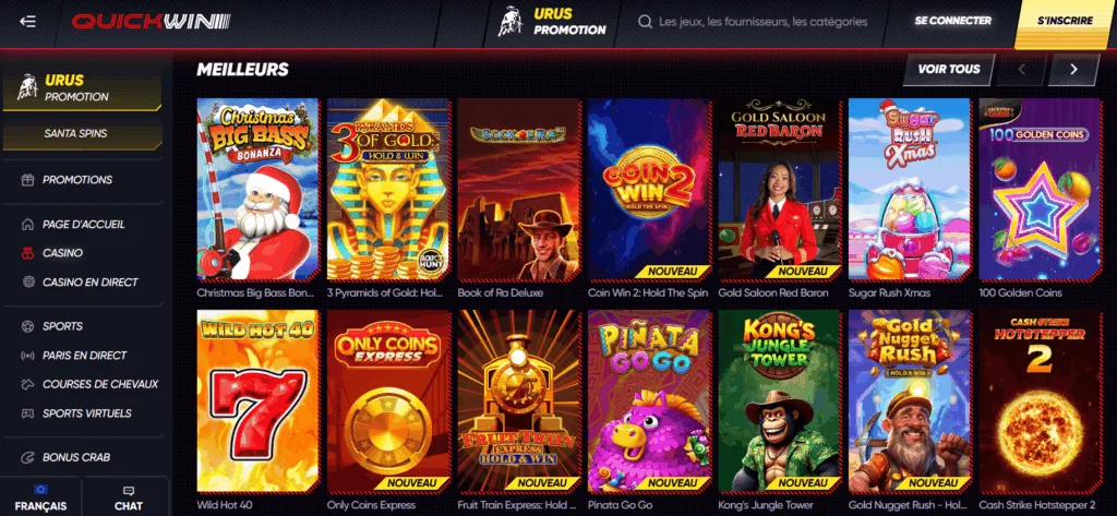 jeux-casino-2-1024x473 Avis QuickWin Casino : bonus jusqu’à 500 € + 200 FS + 1 bc