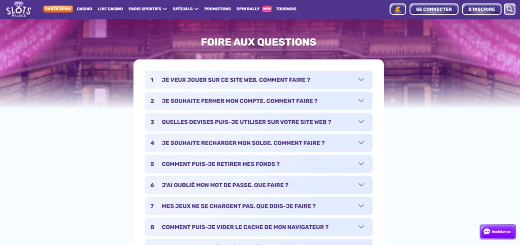 aide-2-1024x483 Avis Slots Palace Casino : meilleur casino crypto en 2026 ?