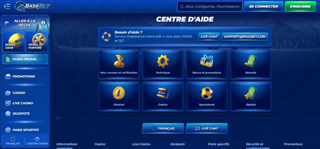 aide-4-1024x479 BassBet Casino Avis 2026 : Bonus jusqu’à 500 € + 200 FS