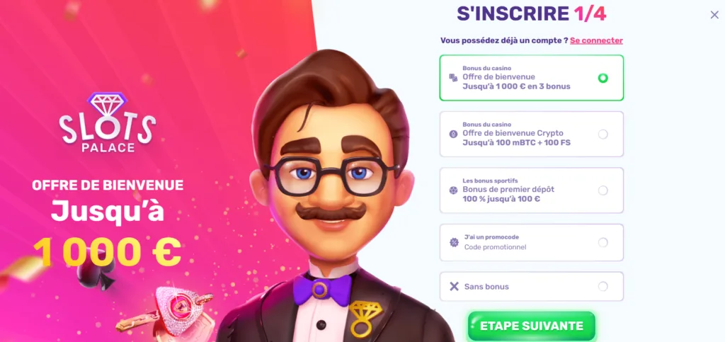 inscription-3-1024x483 Avis Slots Palace Casino : meilleur casino crypto en 2026 ?