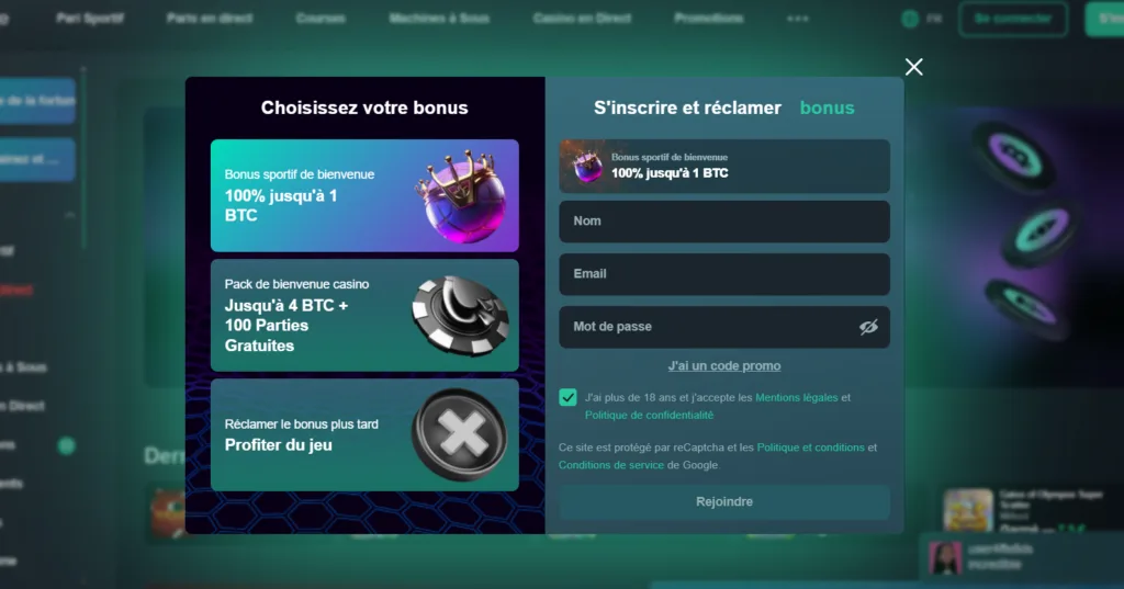 inscription-8-1024x537 Vave Casino Avis 2026 : bonus jusqu’à 4 BTC + 100 TG