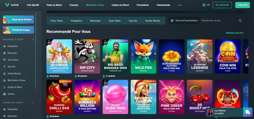 jeux-4-1024x482 Vave Casino Avis 2026 : bonus jusqu’à 4 BTC + 100 TG